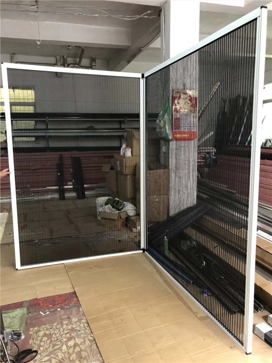 90度轉(zhuǎn)角紗門(mén)