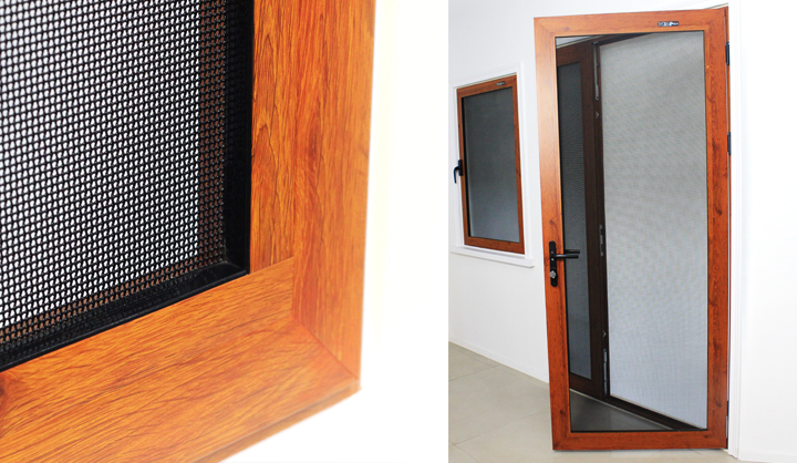 38型平開門防護(hù)紗窗